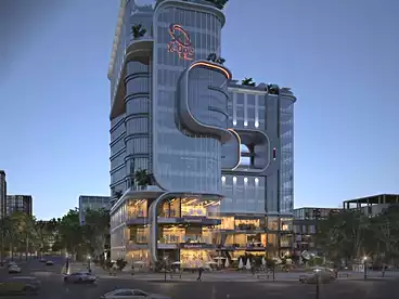 مكاتب للبيع - 1 غرف - بالدور 6