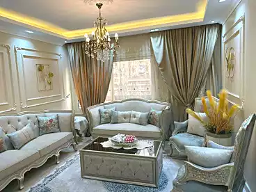 شقق مفروشة للبيع - 3 غرف - بالدور 6