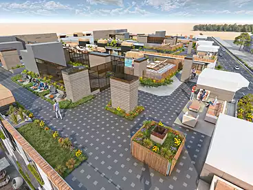 عقارات للبيع - 2 غرف - بالدور 4