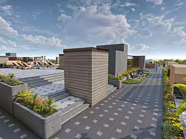 شقق للبيع - 1 غرف - بالدور 1