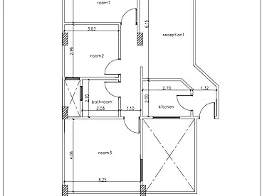 Apartments For sale - 3 rooms - floor 8