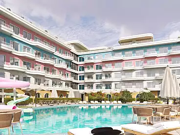 شاليهات للبيع - 1 غرف - بالدور 7