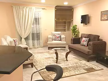 شقق مفروشة للإيجار - 2 غرف - بالدور 4