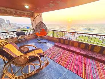 Furnished Apartment For rent - 3 rooms - floor 5