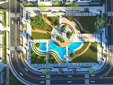 شقق للبيع في كمبوند ميريسا - ار جي، العبور الجديدة، 158 متر