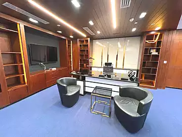 دور كامل إداري للإيجار - 9 غرف - بالدور 2