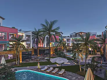 Chalets For sale in Virginia Plaza Resort - Solid, North Coast Resorts, 65 sqm