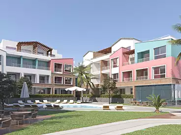 Chalets For sale in Virginia Plaza Resort - Solid, North Coast Resorts, 65 sqm