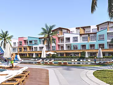 Chalets For sale in Virginia Plaza Resort - Solid, North Coast Resorts, 70 sqm