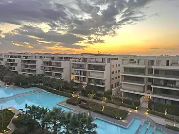 Apartment with Garden For sale in Lake View Residence - El Hazek, Compounds in New Cairo, 144 sqm