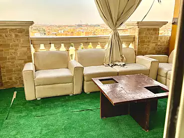 Furnished Apartment For rent in El Ashrafia Compound - Arabia, Compounds in New Cairo, 180 sqm