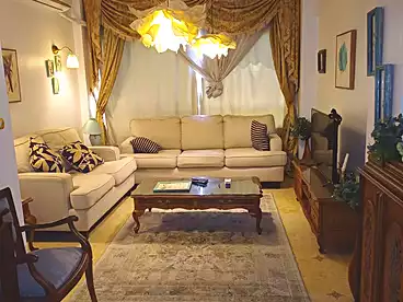 For rent in El Hegaz St., El Hijaz Square, 130 sqm