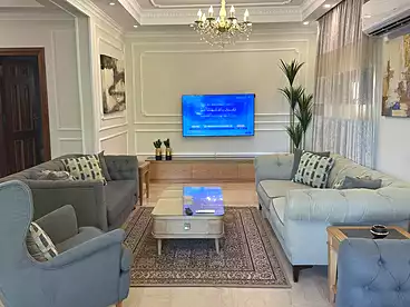 Villas For rent in Doctor Ahmed Zewail St., Extension of Rehab, 200 sqm