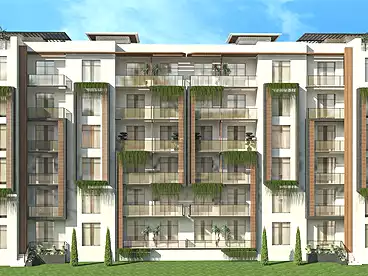 شقق للبيع في حدائق أكتوبر، 6 أكتوبر، 108 متر