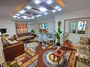 Furnished Apartment For sale in Shatee El Nakheel, Al Agamy, 130 sqm