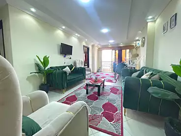Furnished Apartment For rent in Kornich Al Manyal, Manial, 150 sqm