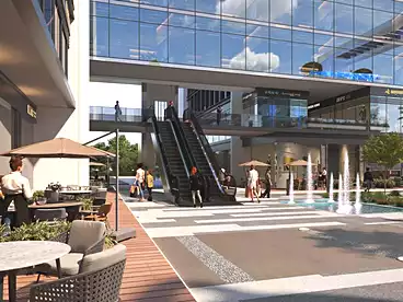 Shops For sale in AlMaqsed Villas - AlMaqsad Residence, AlMaqsad Residence - City Edge, 30 sqm