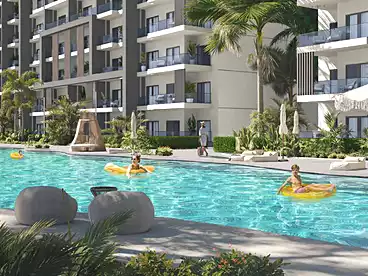 شقق للبيع في بورتو جولف مارينا - عامر جروب، منتجعات الساحل الشمالى، 82 متر