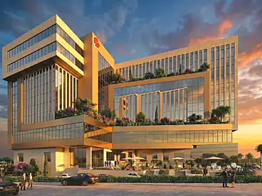 إداري للبيع في كوانتوم مول - ميرا تيك، الحي المالي، 70 متر