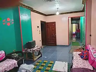 Furnished Apartment For rent in New Marg, El Marg, 90 sqm