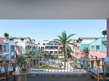 شاليهات للبيع في منتجع فيرجينيا بلازا - سوليد، منتجعات الساحل الشمالى، 50 متر