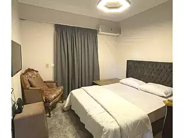 Serviced Apartments For rent in Rawdet Zayed Compound - Al Moez Group, Compounds in Sheikh Zayed, 120 sqm