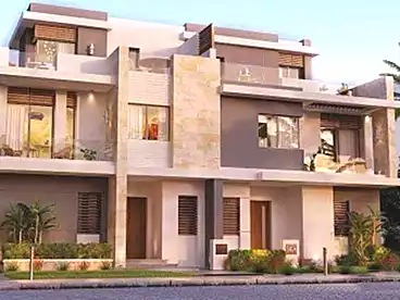 Villas For sale in Waterside - Garden Lakes Compound, Garden Lakes Compound - Hyde Park, 215 sqm