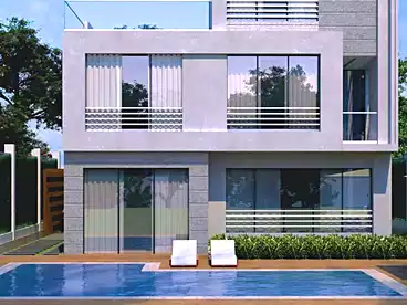 فيلا منفصلة للبيع في كمبوند بارك فالي ديوان - ايفيد، الشيخ زايد الجديدة، 279 متر