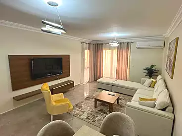 Furnished Apartment For rent in Janna 2, Compounds in Sheikh Zayed, 140 sqm