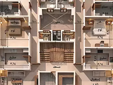 Apartments For sale in Mosalsal 2, New Obour, 140 sqm