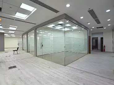 إداري للإيجار في شارع التسعين الجنوبي، شارع التسعين، 1200 متر