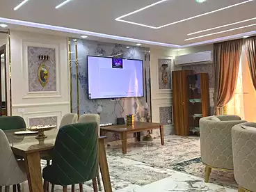 Serviced Apartments For rent in Lebnan Square, El Mohandeseen, 200 sqm