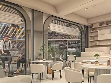 محلات للبيع في ديستريكت بالم مول - فايف بالم، الحي السكني الثالث - R3، 43 متر