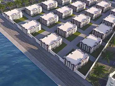 Serviced Apartments For sale in Rommel Beach, Marsa Matrouh City, 95 sqm