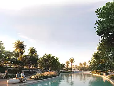 شقق للبيع في كمبوند ضفاف - دي اي جي، الحي السكني الثامن - R8، 155 متر