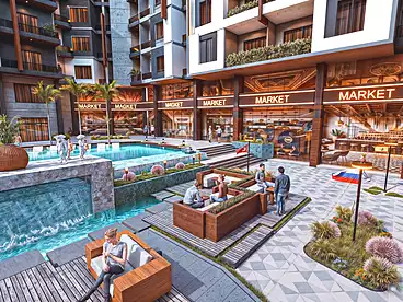 شقق للبيع في منتجع ايكونك - امبرور، منتجعات الغردقة، 74 متر