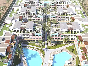 شاليهات للبيع في منتجع فيرجينيا بلازا - سوليد، منتجعات الساحل الشمالى، 50 متر