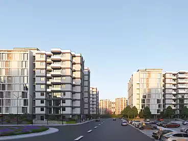 شقق للبيع في بالميرا ريزيدنس - المعمرون العرب، العلمين، 96 متر