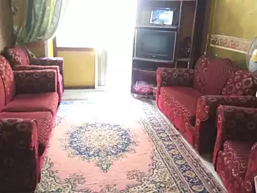 Furnished Apartment For rent in El Seyouf, Alexandria, 95 sqm