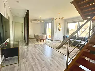 بنتهاوس للإيجار في كمبوند فيلدج جيت - بالم هيلز، كمبوند بالتجمع الخامس، 280 متر