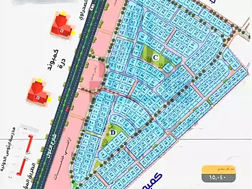 أراضي للبيع في بيت الوطن، الشيخ زايد، 500 متر