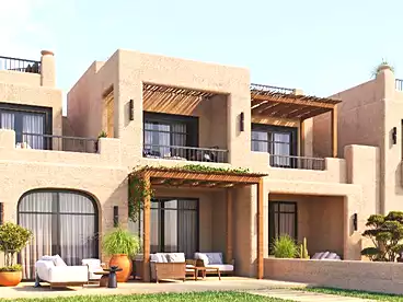 Twin Chalet For sale in Saada Resort - Horizon, North Coast Resorts, 228 sqm