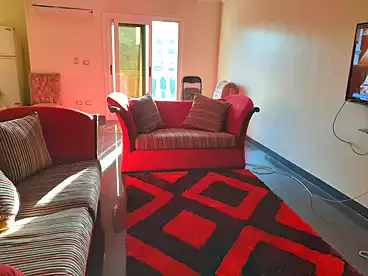 Furnished Apartment For rent in Akhnaton St., Fifth Neighborhood, 205 sqm