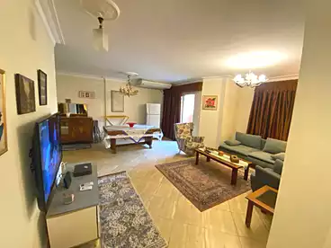 Furnished Apartment For rent in Ritaj Compound, Compounds in New Cairo, 120 sqm