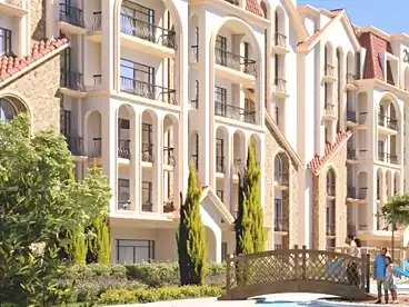 Apartments For sale in Jiwar Residence Compound - Concrete, Compounds in 6th Settlement, 71 sqm