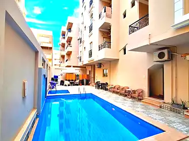 في منطقة الإنتركونتننتال، مدينة الغردقه، 88 متر