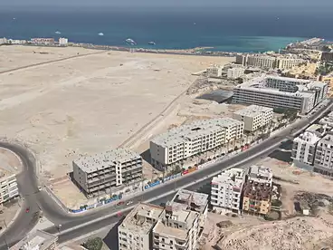 شقق للبيع في كورنيش الغردقة، البحر الأحمر، 89 متر