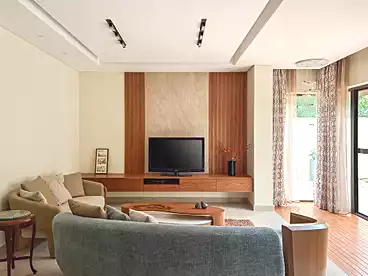 Apartment with Garden For rent in Lake View Residence - El Hazek, Compounds in New Cairo, 130 sqm