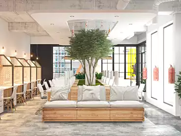 مكاتب للإيجار في ميفيدا بيزنس بارك - كمبوند ميفيدا، كمبوند ميفيدا - اعمار، 378 متر