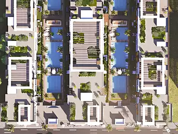 Apartments For sale in Platinum Resort - Orbit Group, Hurghada Resorts, 58 sqm